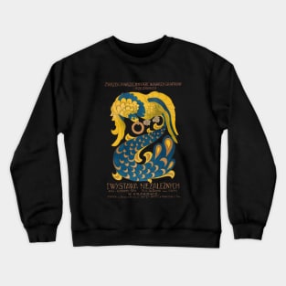 Peacock poster Crewneck Sweatshirt